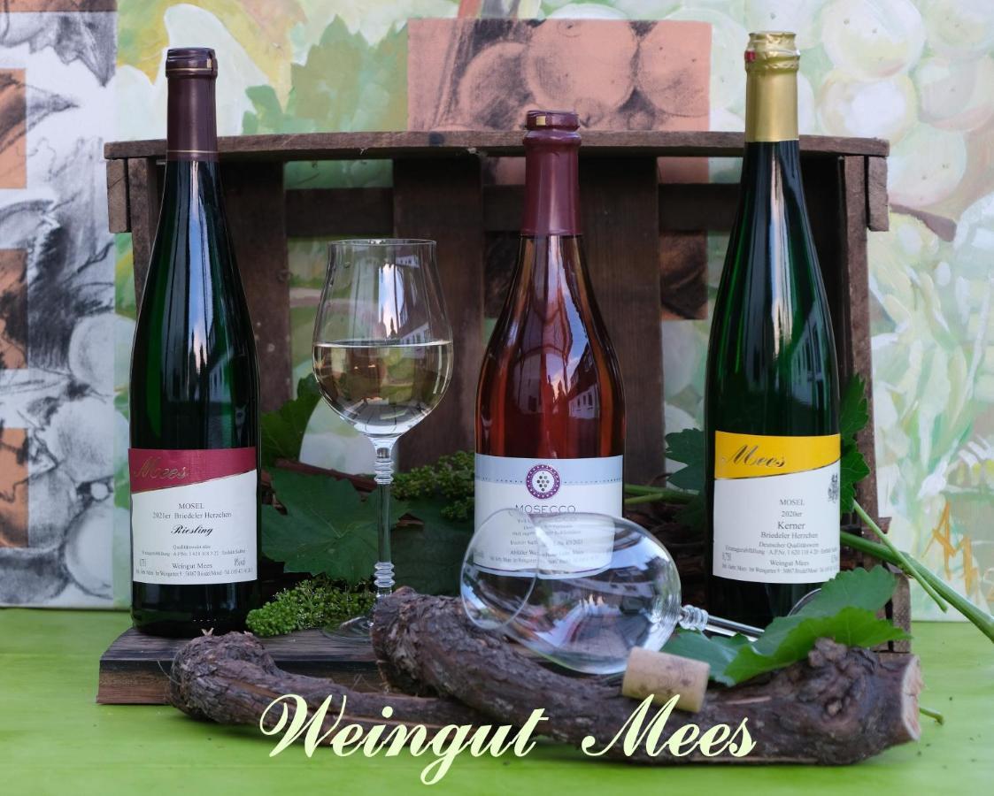 Weingut & Gaestehaus Mees Apartment Briedel Exterior photo